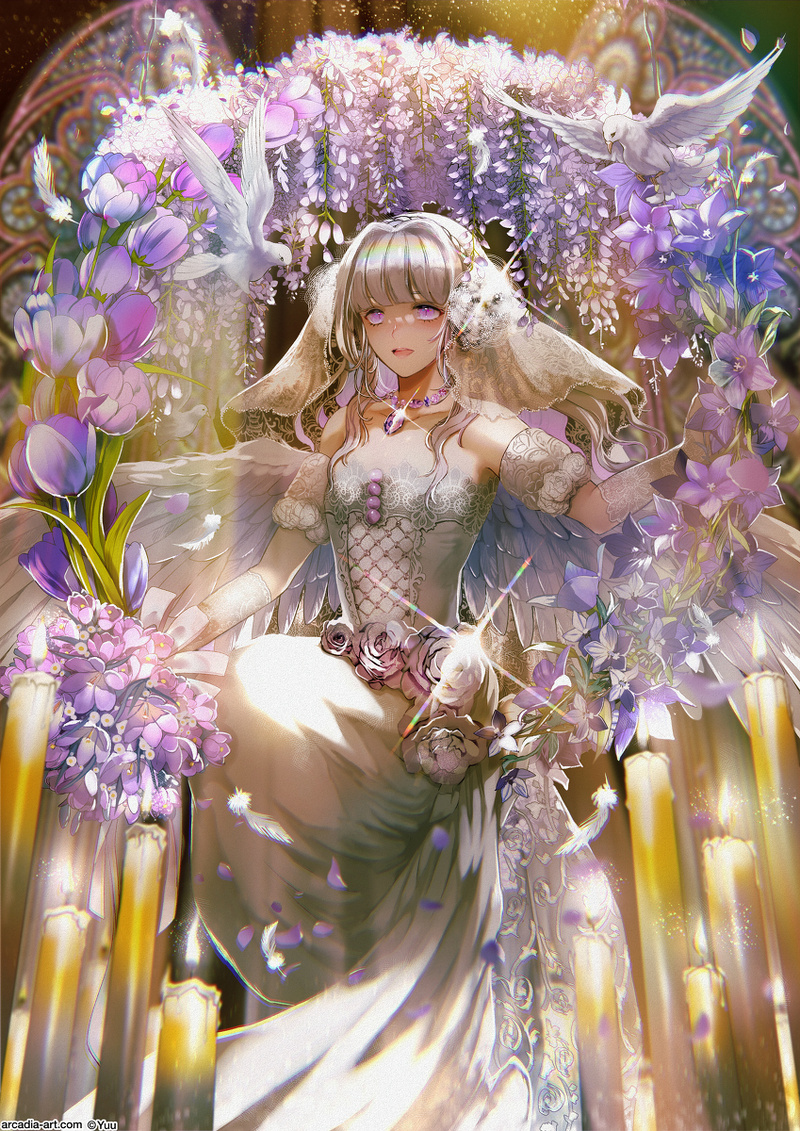 紫色新娘