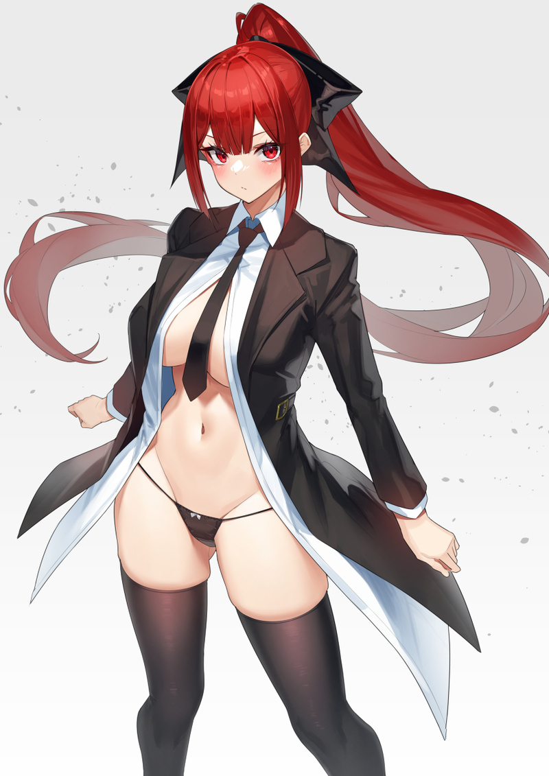 红纸姑娘黑衣