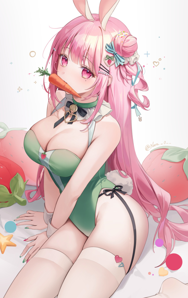 Candy bunny girl