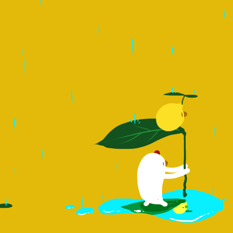 伞。