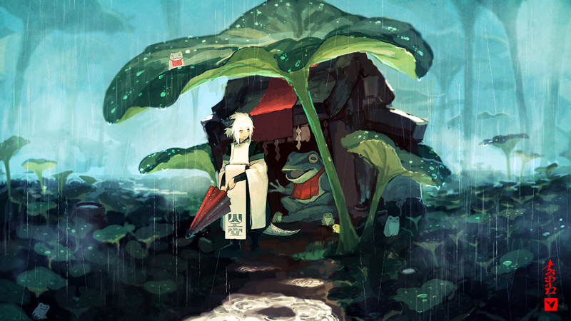 有点避雨