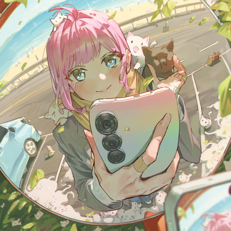 convex road mirror