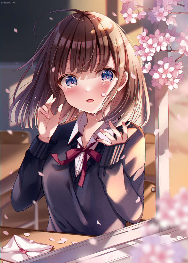 樱花色的眼泪