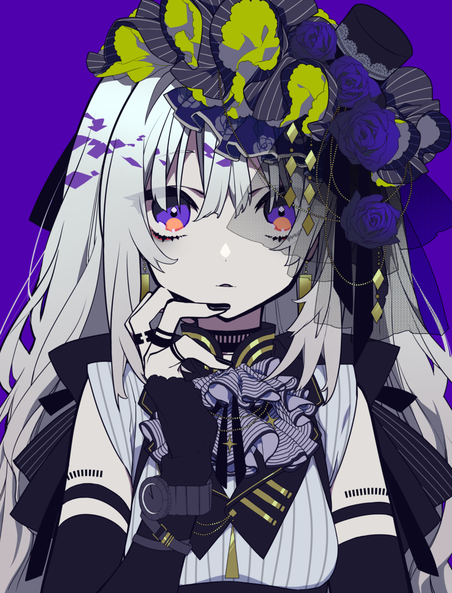 蓝色