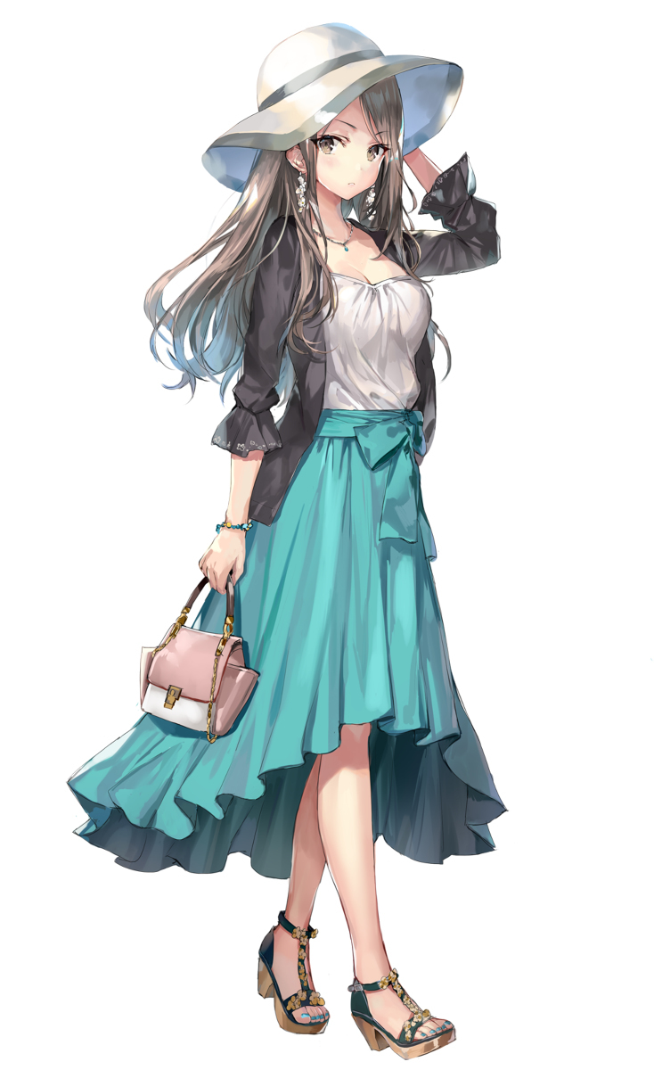 在街上看到的女孩