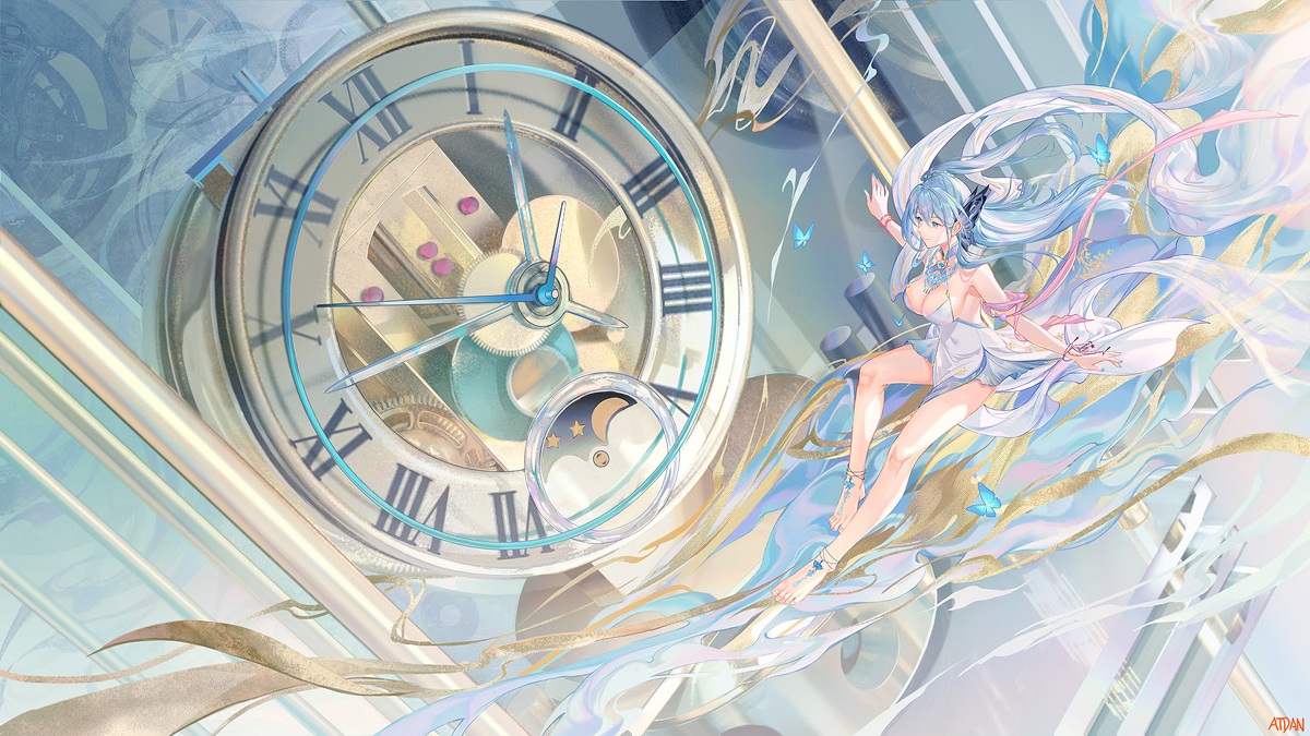 Air clock