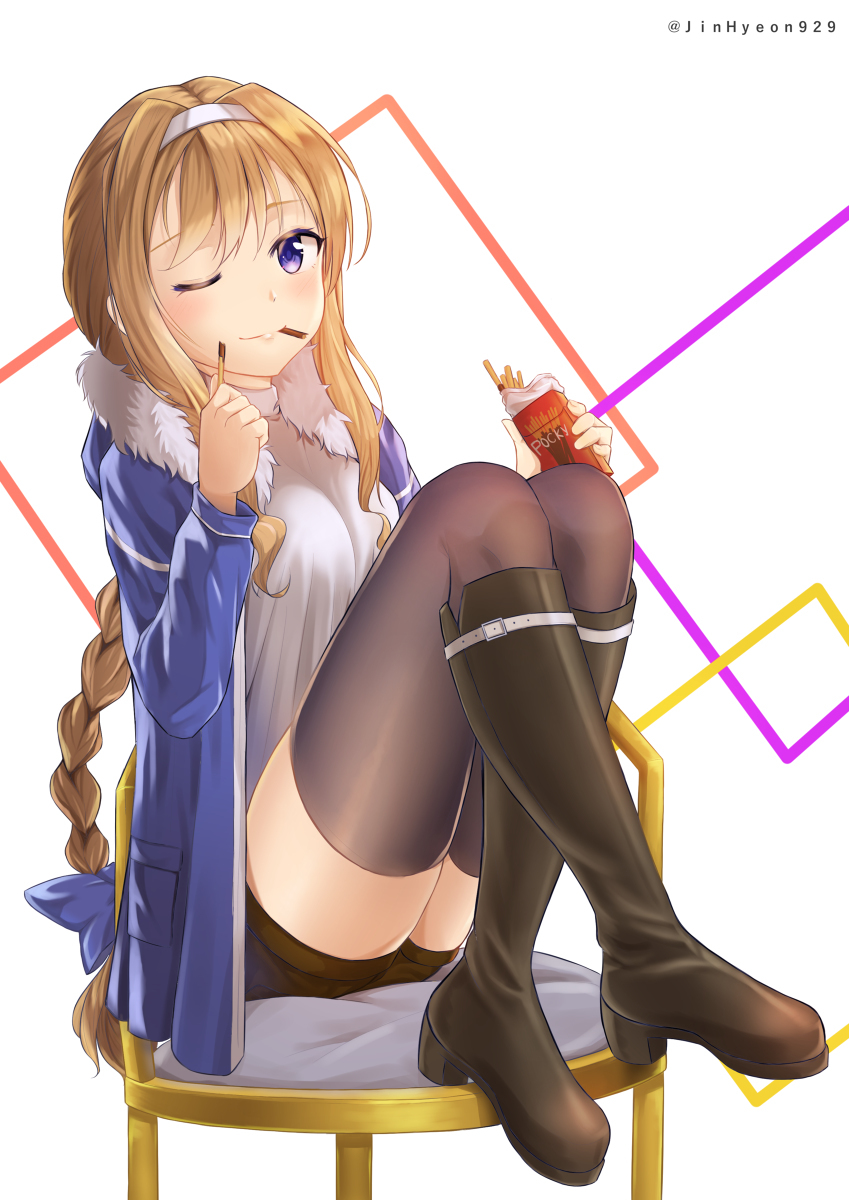 Alice with Pocky!