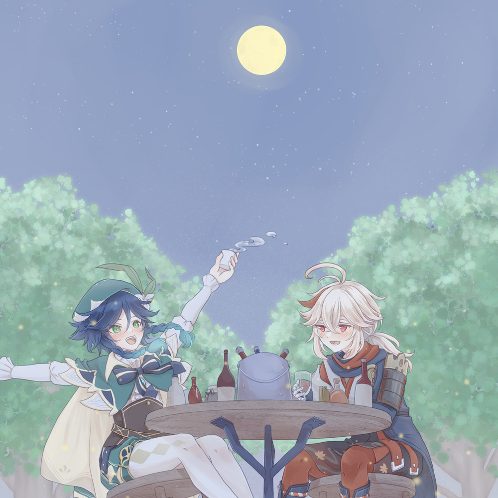 【原神】お絵かきまとめ（全7枚）