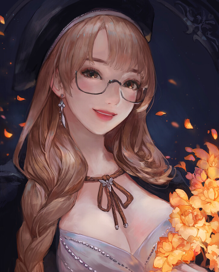 黄色的花