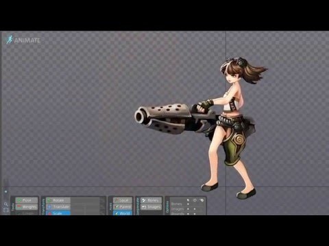 动画脊柱2d