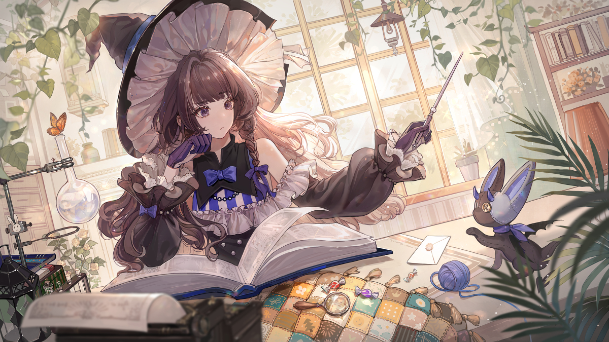 不起来的小魔女