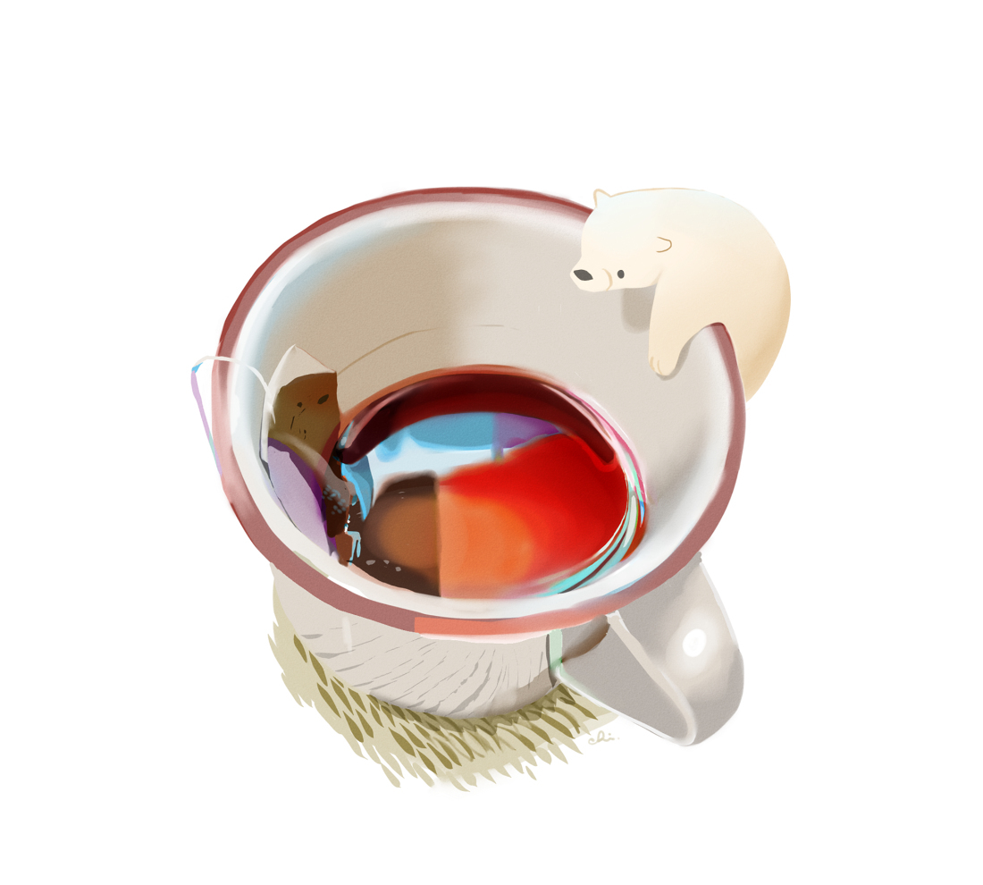 红茶和白熊