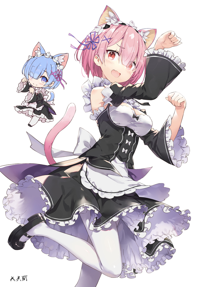 拉姆 &amp; 雷姆猫mimi ver
