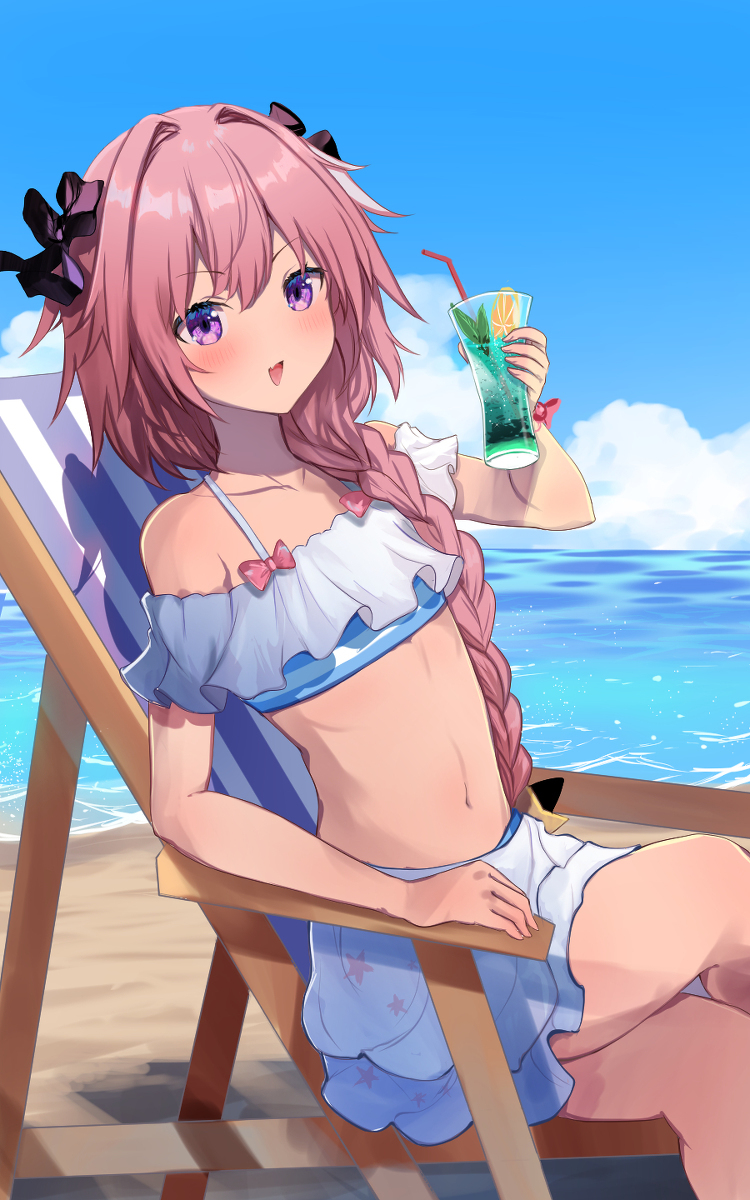 正在饱食夏天大海的阿斯特福君