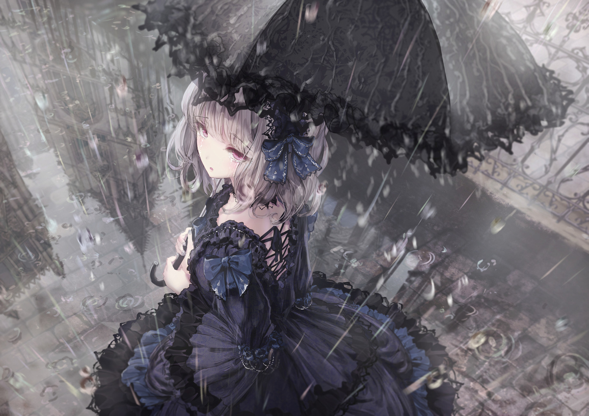 在大雨中哭就好了
