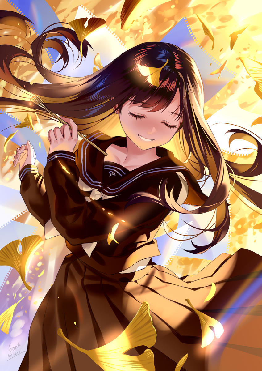 金色素描