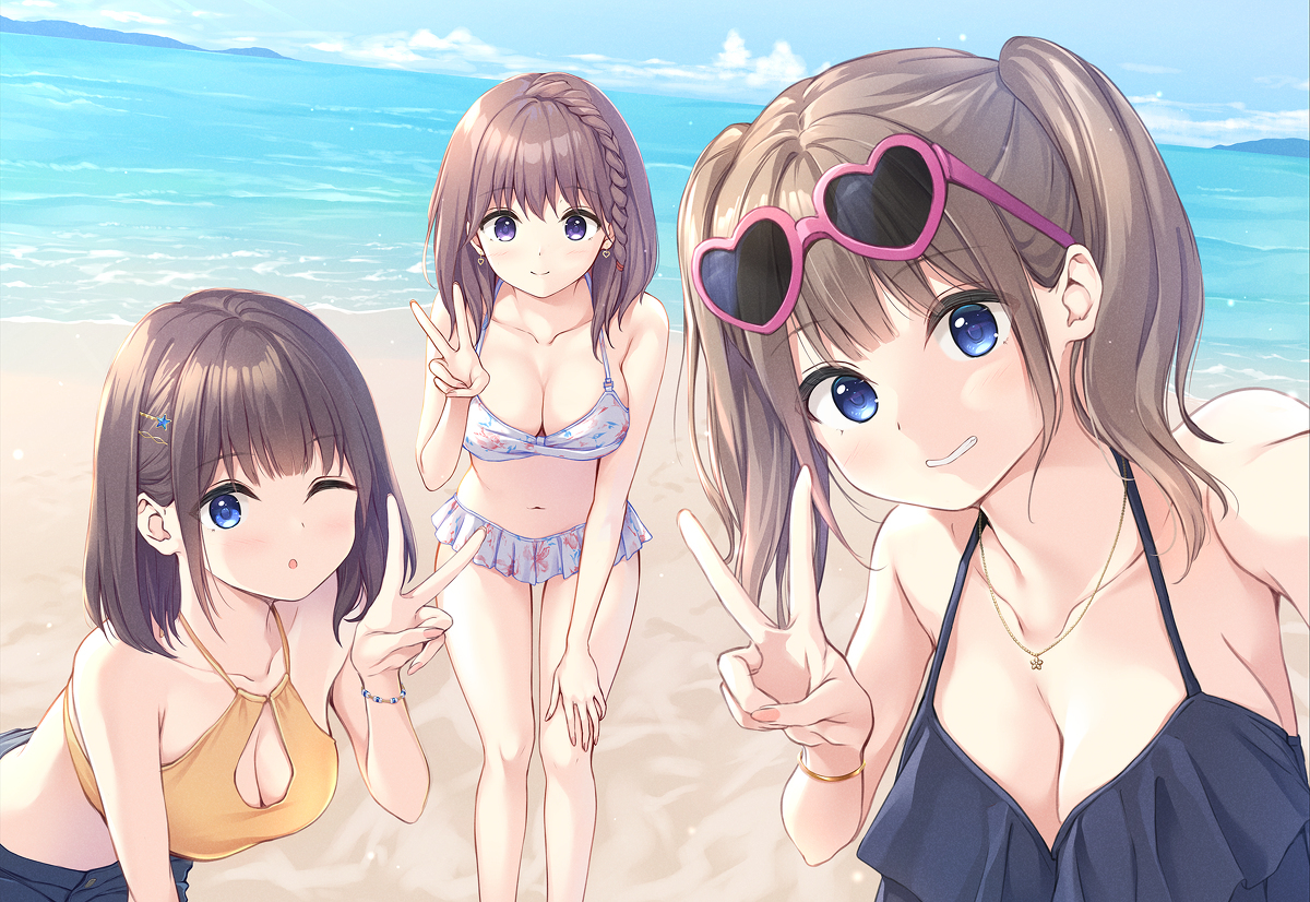 来到了大海