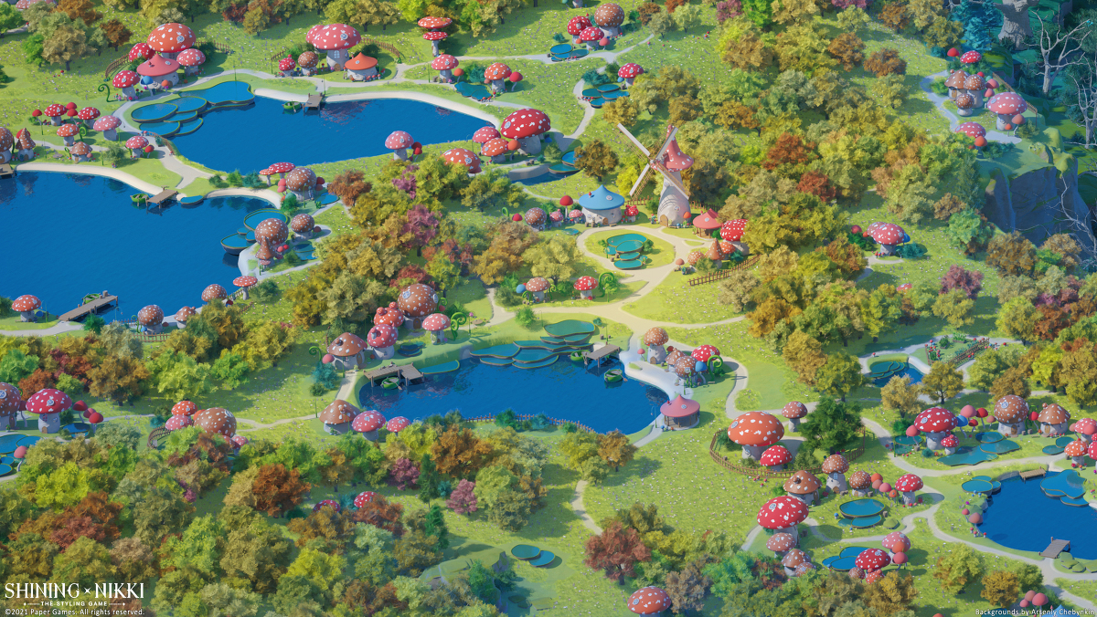 Carrier pigeon forest map