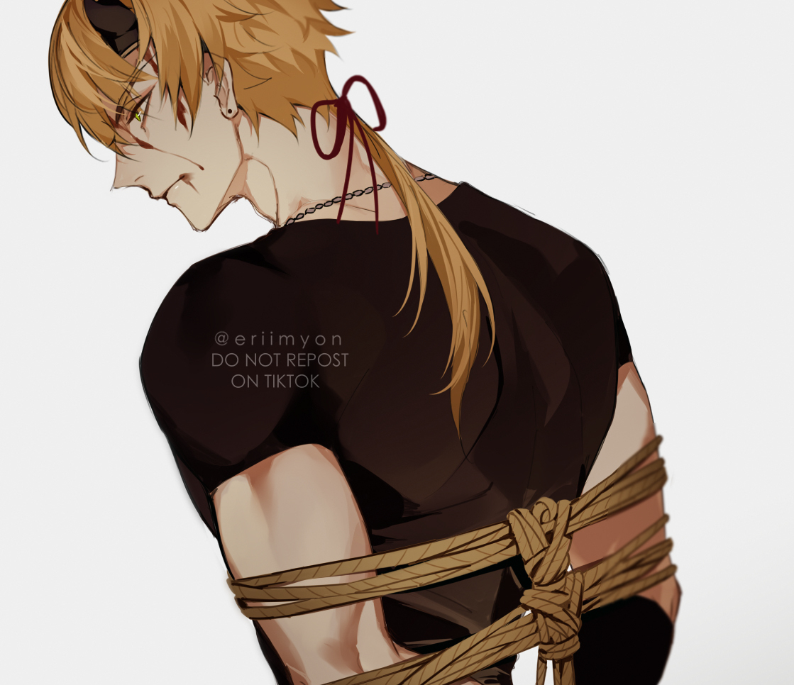 Thoma tied up