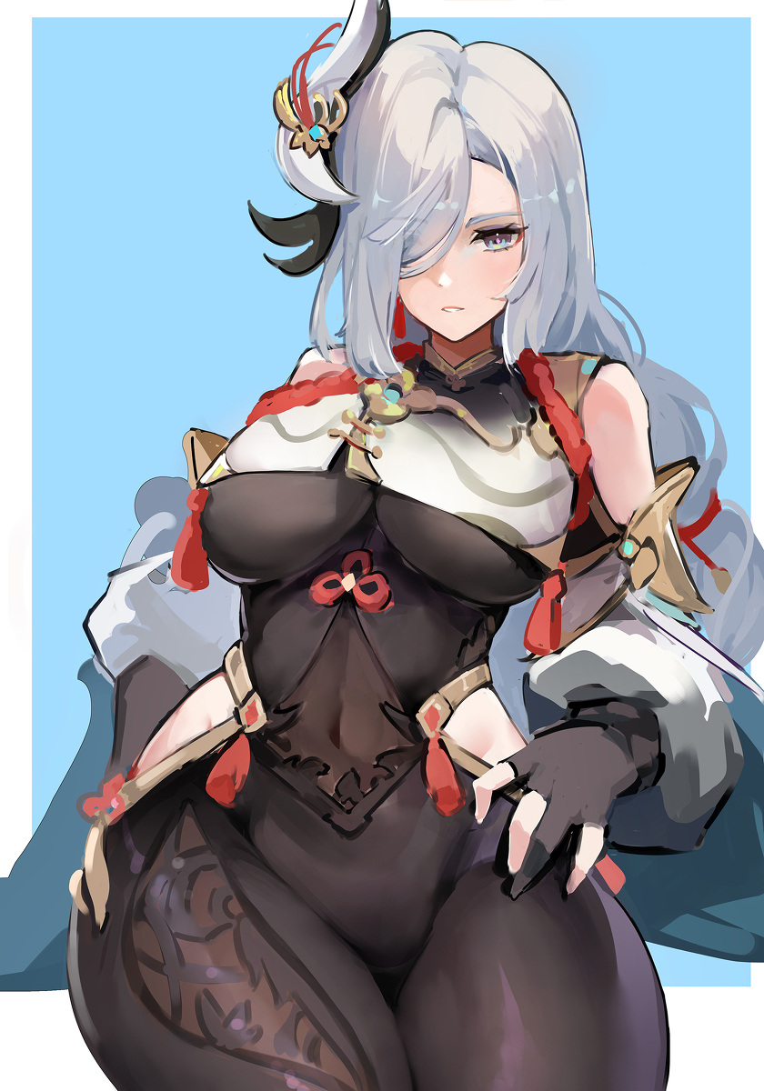 摸鱼申鹤