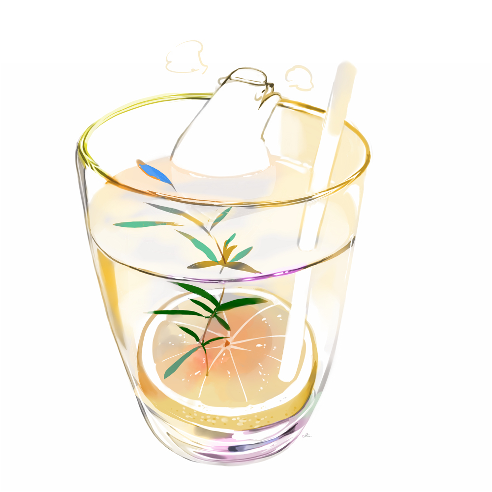 热柠檬水