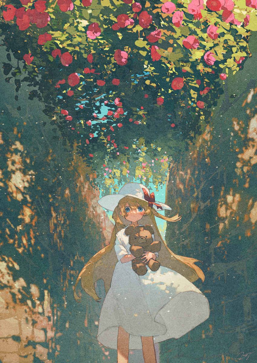 花的屋顶