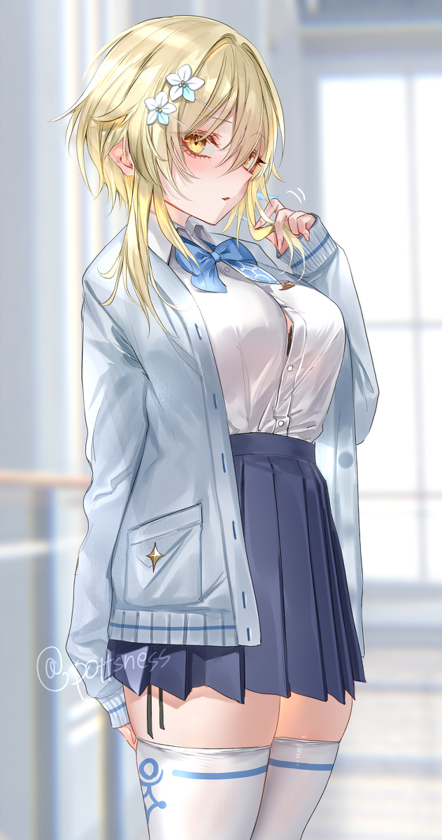 很香的美少女转校生