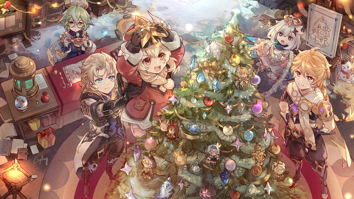 Holiday at dragonspine🎄