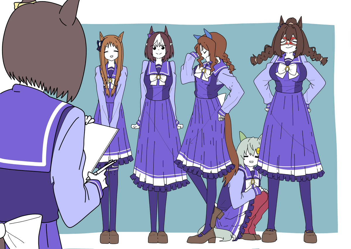 【乌玛娘】微博乱涂乱画。⑥