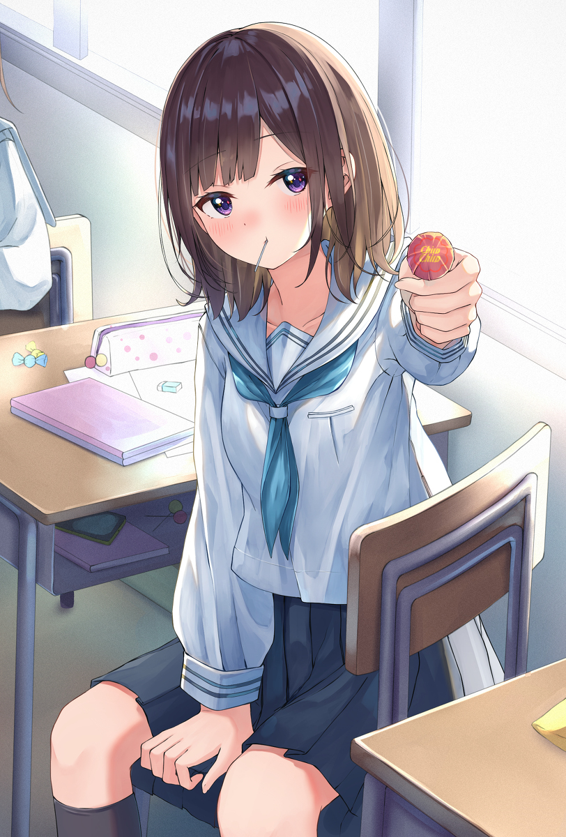 &ldquo;吃糖糖?很好吃。”