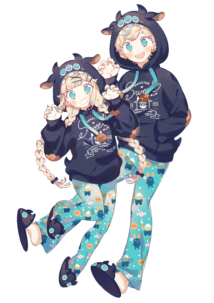 怪物和点心的居家服