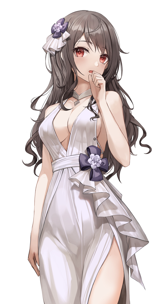 白色礼服