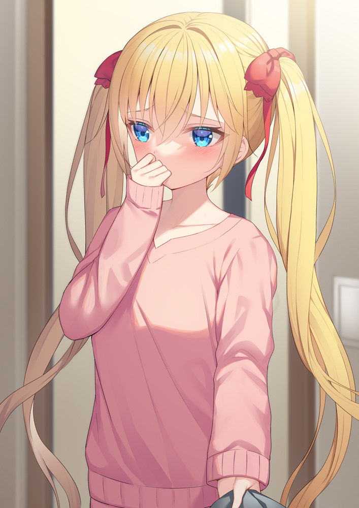 一起寝よ・・・?