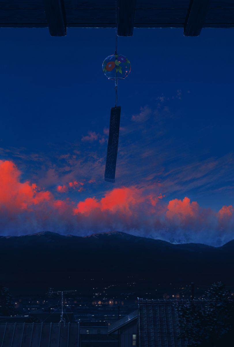 群青的夏蓝的秋天
