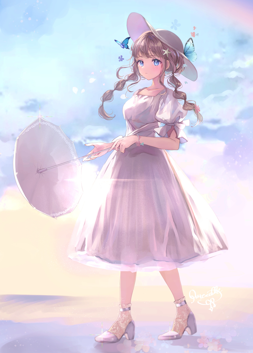 夏天的黄昏时