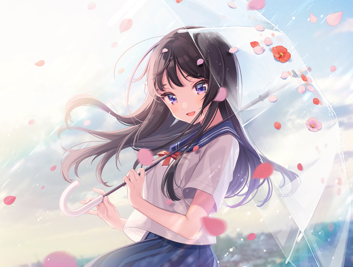 爱上雨
