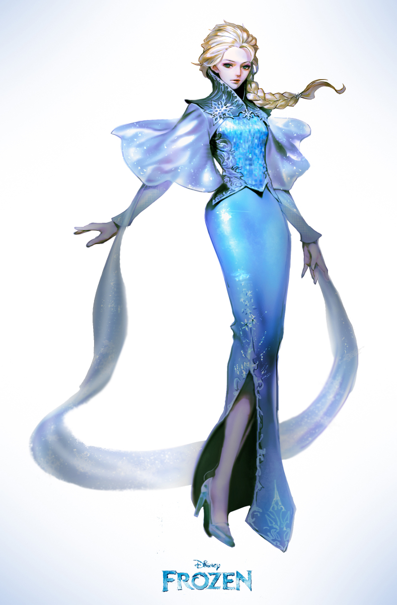 艾尔莎dress-Redesign