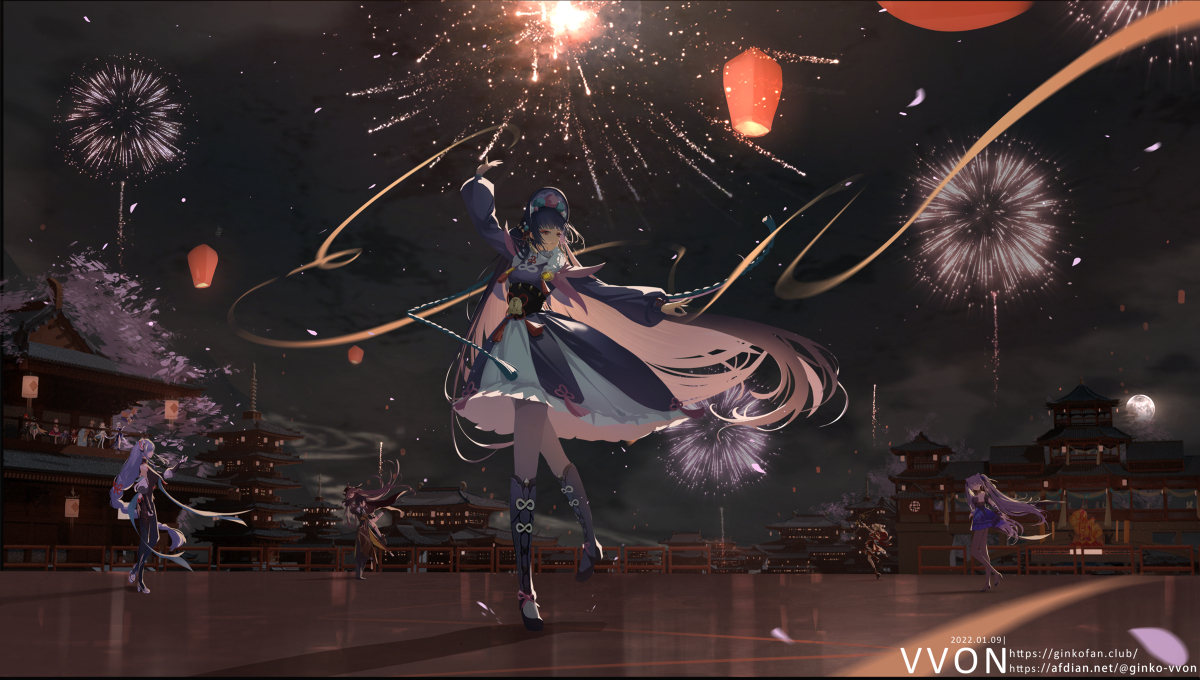 原神】2022年云同人贺图