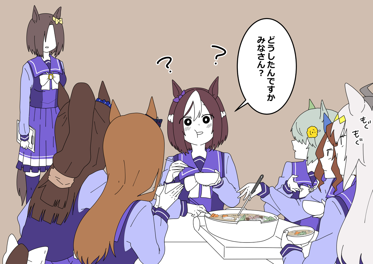 【马娘】推特的涂鸦。⑦