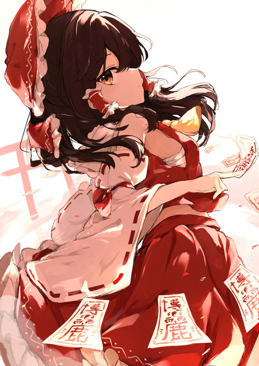 乐园漂亮的巫女