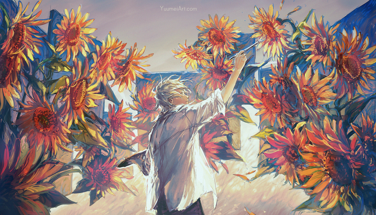 Paint the sun