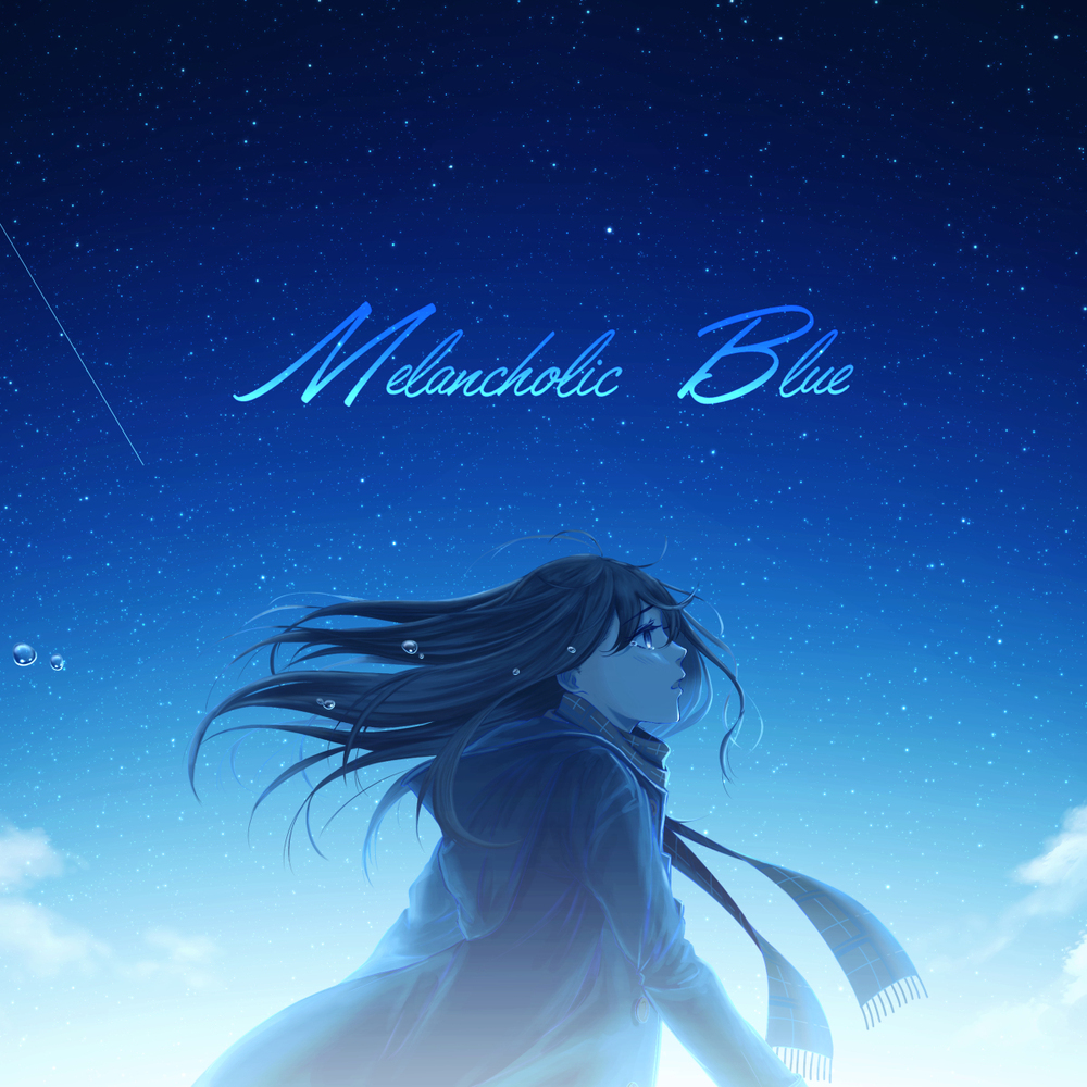Melancholic blue