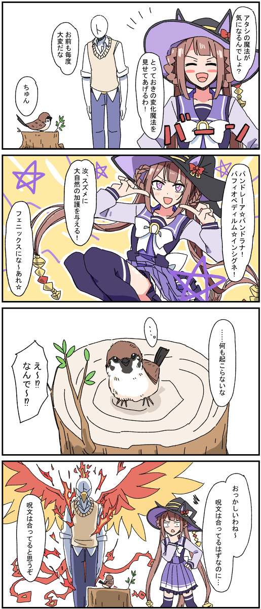 马娘四格总结