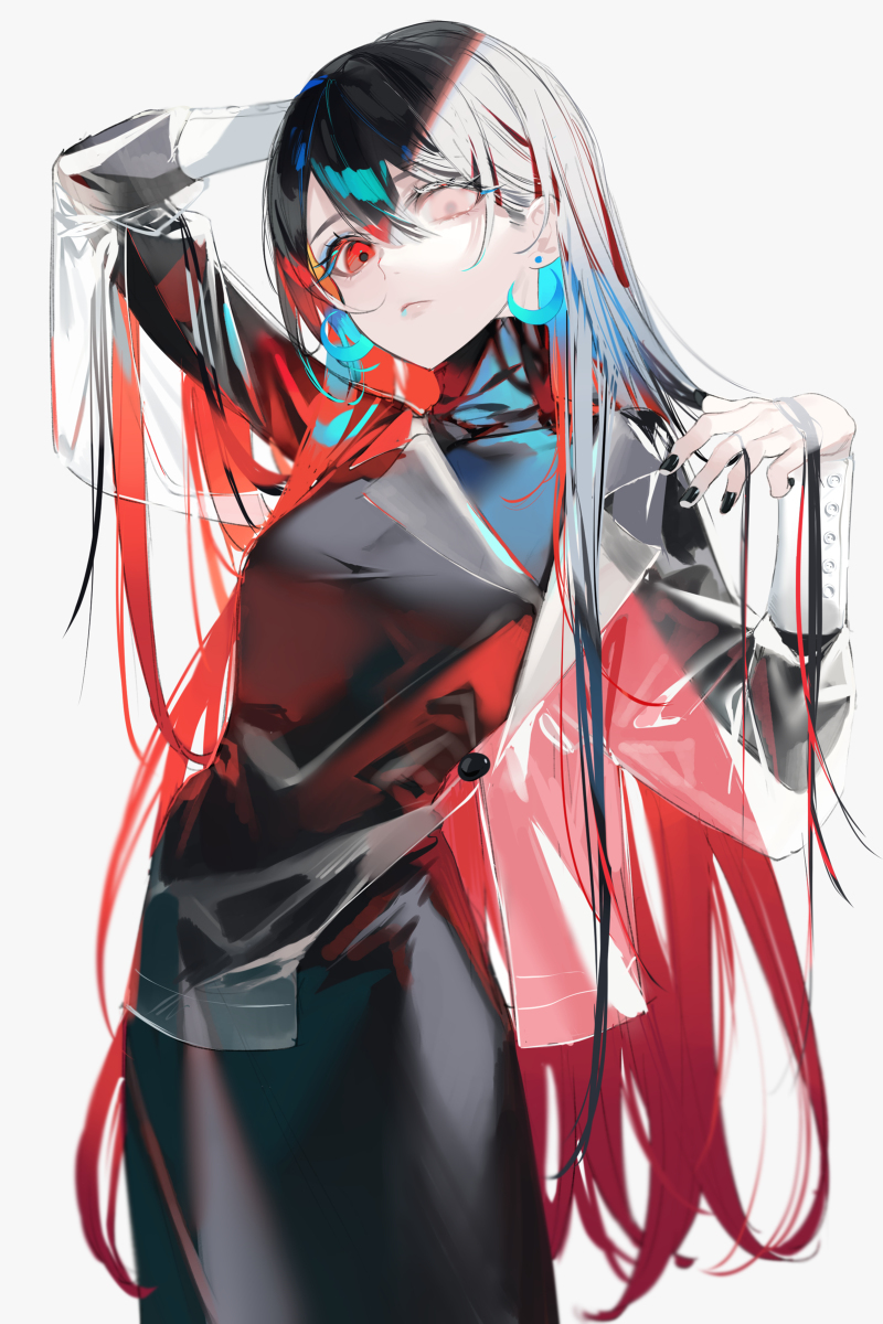 红色