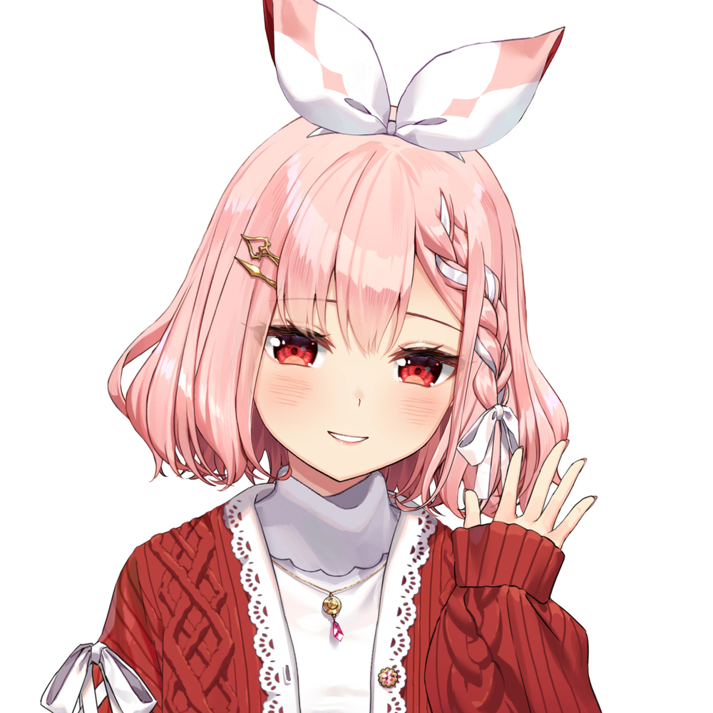 Vtuber rosu (casual outfit)