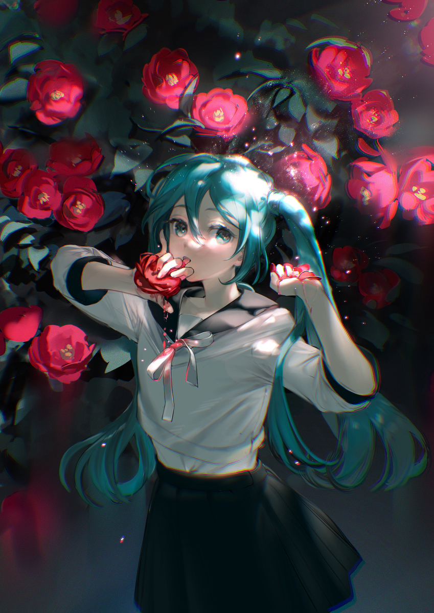 山茶花的血