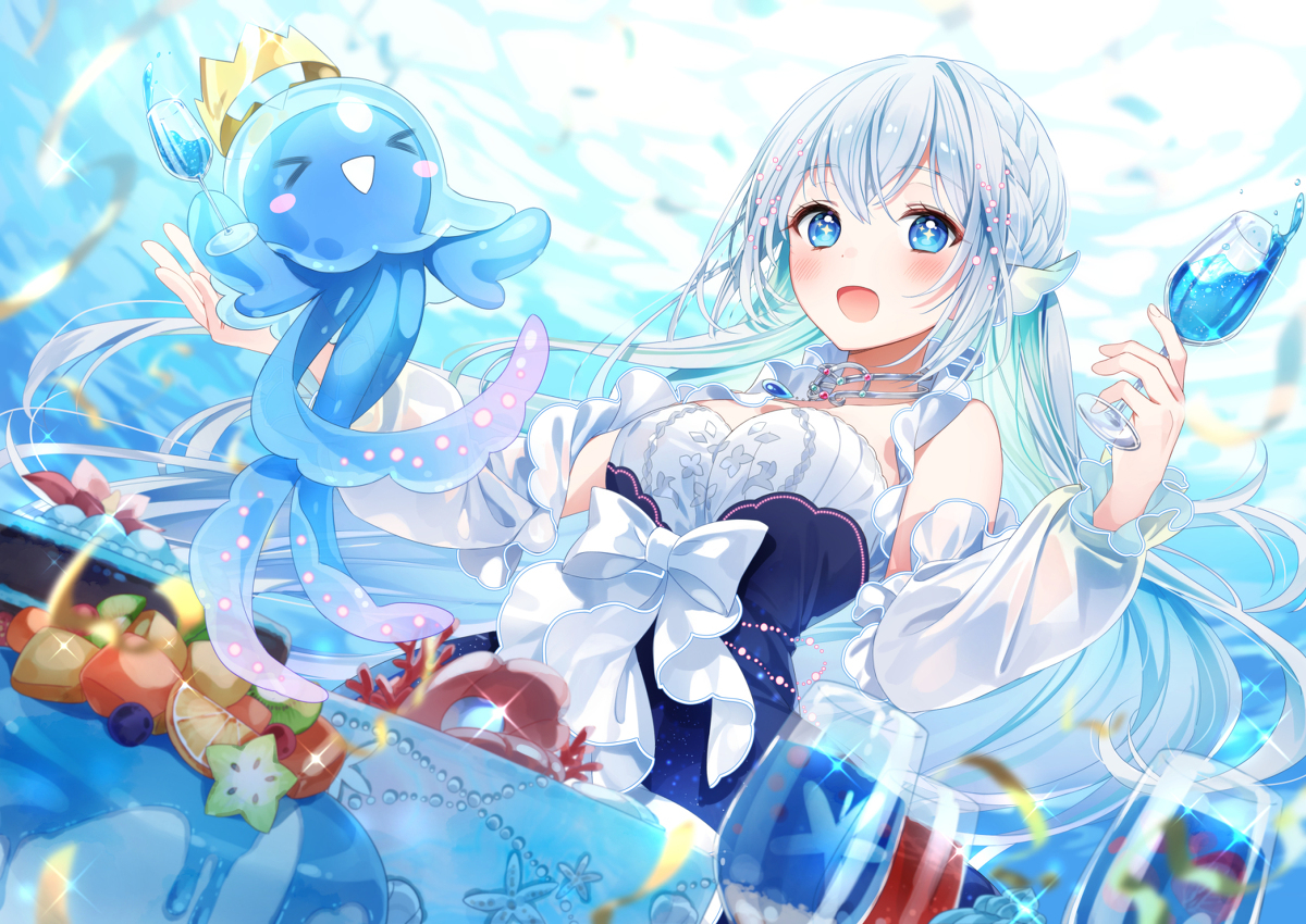 【工作画】蓝月来的诞生祭 2022