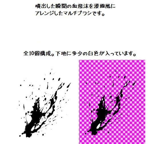 血飞沫多刷