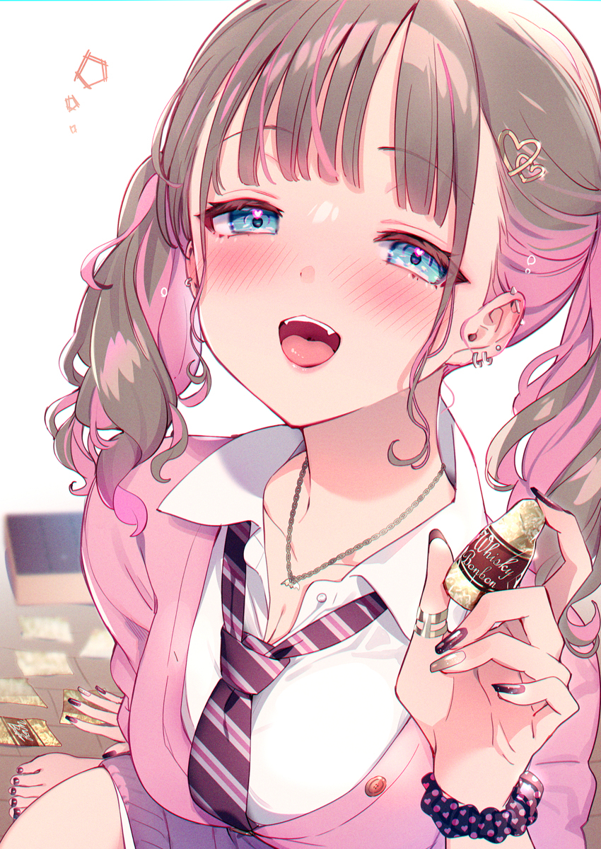 &ldquo;这个巧克力虽然味道很奇怪,但是很好吃 ~ 啊 ~❤️