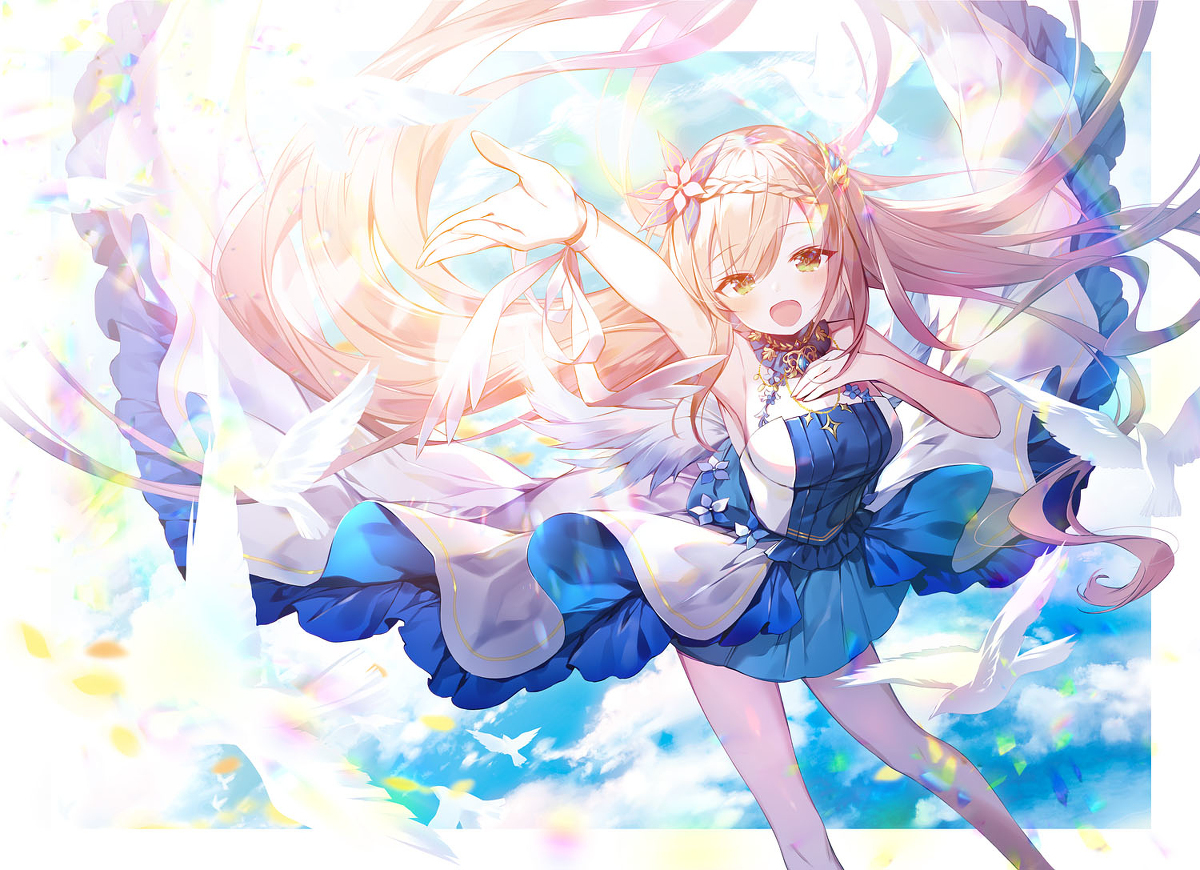 风使的少女和无尽的天空的幻想歌